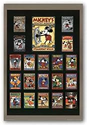Mickey's Greatest Moments by Walt Disney 32"x22" Art Print Poster Disney
