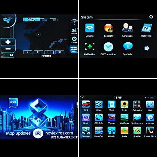 Aokotech® ST-5505 5" Touch Screen LCD WinCE 6.0 GPS Navigator w/ FM + Internal 4GB Europe Map