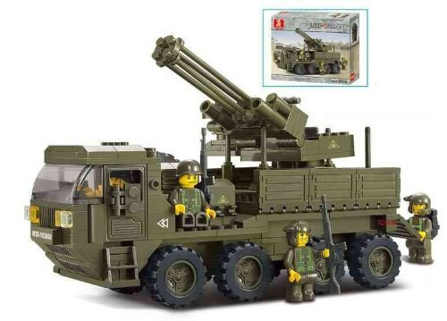 Sluban Heavy Transport 306 Pieces Building Blocks Lego Compatible