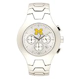 Michigan Wolverines Mens NCAA Hall of Fame Chronograph Watch (Bracelet)