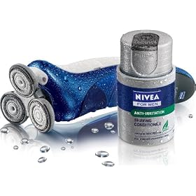Philips Nivea For Men Coolskin HS8440 Rechargeable Shaver With Precision Sideburns Trimmer