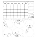 ROOMMATES RMK1556SCS Dry Erase Calendar Peel & Stick Wall Decal