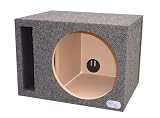 R/T 300 Enclosure Series (314-10) - Single Slot Vented 10 Sub Bass Hatchback Speaker Box