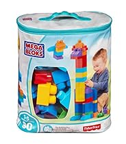 Mega Bloks Big Building Bag, 80-Piece (Classic)
