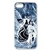 PC-Beauty Kuchiki Rukia And Aizen Sousuke White Print Hard Shell Cover Case for iPhone 5-Cartoon 