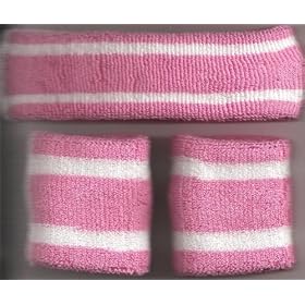 Striped Sweatbands Set