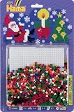 Hama - 4091 - Loisirs Créatifs  - Perles et Bijoux  - Blister: Père Noël
