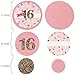 Big Dot of Happiness Sweet 16 - Confetti and Balloon Birthday Party Decorations - Combo Kit
