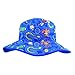 Baby Banz Baby-Boys Infant Banz Upf 50+ Reversible Hat Coolgardie Blue