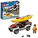 LEGO City Great Vehicles Kayak Adventure 60240 Building Kit , New 2019 (84 Piece)