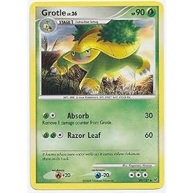 Pokemon Platinum Single Card Grotle #49 Uncommon