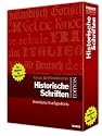 Historische Schriften. CD-ROM f&uuml;r Windows ab Windows ME/2000/XP/Mac OS X. Historische TrueType-Fonts