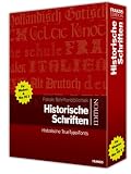 Historische Schriften. CD-ROM f�r Windows ab Windows ME/2000/XP/Mac OS X. Historische TrueType-Fonts