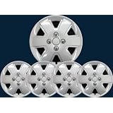 '06-09 Ford Focus Silver Replica Hubcaps 15 New Set by CCI