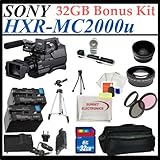 Sony Hxr-mc2000u Shoulder Mount Avchd Camcorder with 32gb Sdhc Memory , 2 E ....