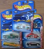 Hot Wheels Radical Wrestlers Series COMPLETE Set - '56 Flashsider, Chevy 1969, Cadillac 1959, Ford 1934 Mazda MX-5 Miata