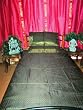 Bed Cover Black Sari Bedding Coverlet Bedspread for Bedroom-3pc Set Twin