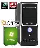 Produkt-Bild: PC - CSL Sprint H5029 - Office PC-System mit AMD Sempron 145 2800 MHz, 160GB SATA, 4096MB DDR3, Radeon HD 3000, DVD-RW, 7.1 Sound, GigLAN, Windows 7 Home Premium, Office 2010 preloaded