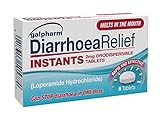 GALPHARM Diarrhoea Relief Instant Melts 2mg Loperamide Orodispersible Tablets 6's