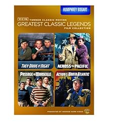 TCM Greatest Classic Legends Film Collection: Humphrey Bogart (They Drive by Night / Across the Pacific / Passage to Marseille / Action in the North Atlantic)