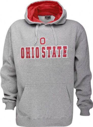 Buy Ohio State Buckeyes Automatic Fleece Grey Hooded Sweatshirt