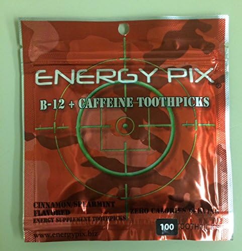 ENERGY PIX TOOTHPICKS 100 PACK POUCH (CINNAMON/SPEARMINT)