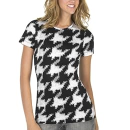 Large Print Houndstooth Tee