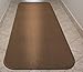 House, Home and More Skid-Resistant Carpet Runner - Toffee Brown - 6 Feet X 27 Inches