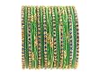 Beachcombers! Ethnic Glass Indian Wedding Bridal Bollywood Bangles Belly Dance Bracelets Set