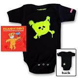 Rockabye Baby! Lullaby Renditions of Radiohead + Rockabye Baby 100% Organic Cotton Onesie (Green)