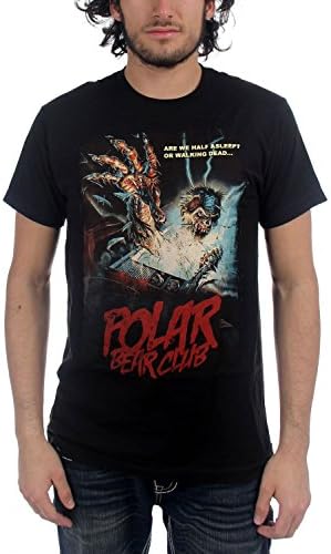 Polar Bear Club - Mens Walking Dead T-Shirt, Size: Medium, Color: Black