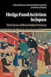 Hedge fund activism in Japan : the limits of shareholder primacy
