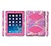 iPad Cases,iPad 2 Case,iPad 3 Case,iPad 4 Case,TRAVELLOR[Heavy Duty]Three Layer Armor Defender And Full Body Protective Case Cover With Kickstand And Screen Protector for iPad 2/3/4-PinkCamo/Pink