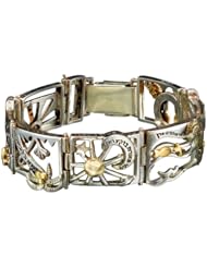 The Seven Days of Creation Kabbalah Bracelet - Gold and Sterling Silver