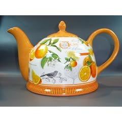5070 / Teekanne / Dekor Scottish Orange / Keramik