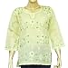 Kurti Womens Casual Dresses Fashion in India Chikan Embroidery Size M (ctop438)