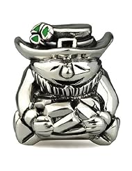 Sterling Silver Ohm Leprechaun Bead Charm AAH001