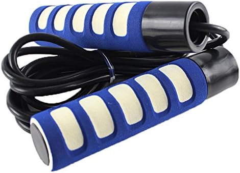 MolGym 9.8-foot Weighted Jump Rope Heavy Speed Rope for Crossfit Workout Best Exercise for Kids or Adults Adjustable 4 Colors