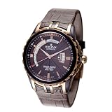 Edox Mens Automatic Day-Date Grand Ocean Watch # 83006 357BRR BRIR by Edox