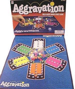 1999 Aggravation By Milton Bradley (Short Box, No White Boarder)