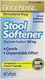 GoodSense Stool Softener Softgels, 100mg, 60 Count