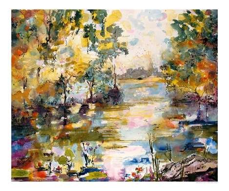 Okefenokee Sunrise Scenic Giclee Poster Print by The New Monet, 20x16