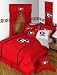 University of Georgia Bulldogs MVP Bedding Set-Queen-includes comforter, sheet set, 1 sham, bedskirt, 1 pillow