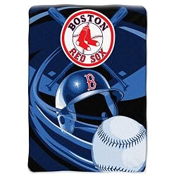 Boston Red Sox MLB Tag" Micro Raschel Blanket (60"x80")"