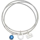 LogoArt Indianapolis Colts Crystal Bangle Bracelet