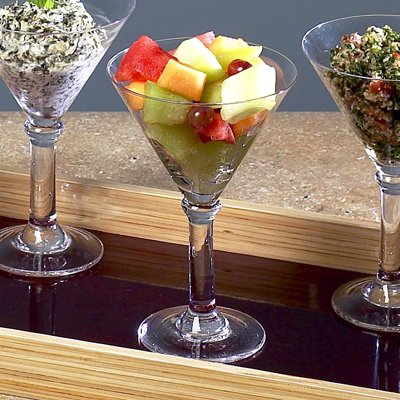 Impulse IG205MCL Galaxy Martini Clear- Set of 4