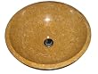 Inca Gold marble bathroom Sink Vessel Style