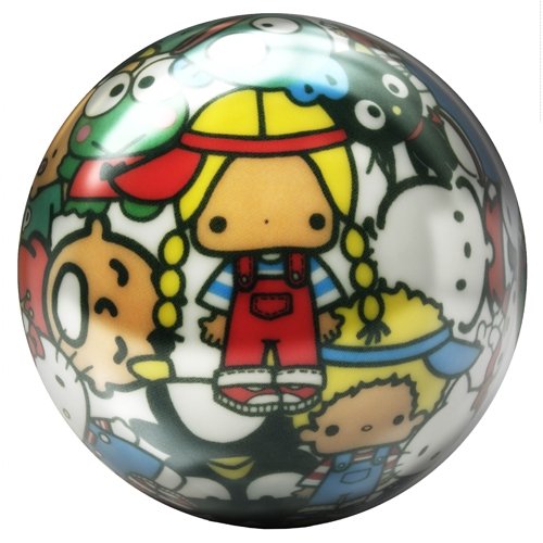 Brunswick Hello Kitty Collage Glow Viz-A-Ball