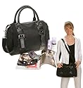 TOMMY HILFIGER Tasche LAURA Medium Duffle Bag Schultertasche Handtasche [ Black ] Schwarz