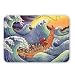 The Rescued Scream, 1994 (linocut) by Liz.. - Mouse Mat Art247 Highest Quality Natural Rubber Mouse Mats - Mouse Mat